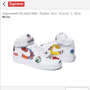 Supreme x NIKE x NBA AF1